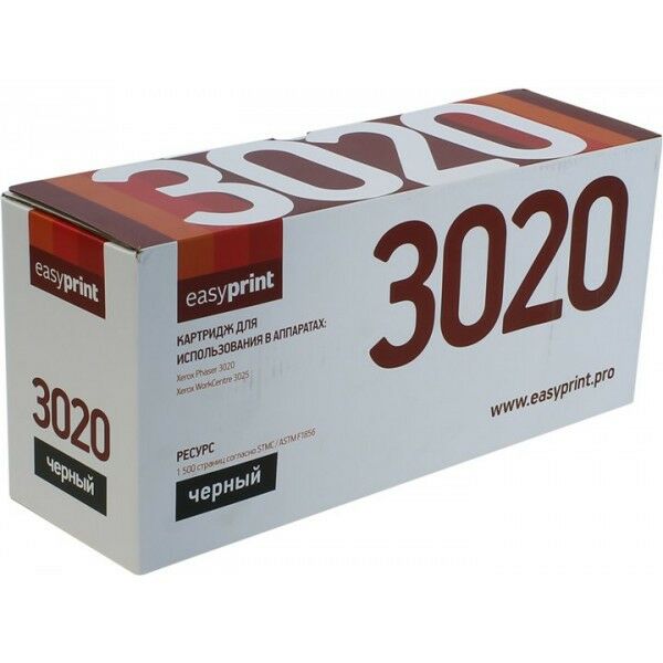 Для Xerox (совместимые): Тонер-картридж EasyPrint LX-3020 Black аналог 106R02773 для Xerox Phaser 3020, WorkCentre 3025 фотографии