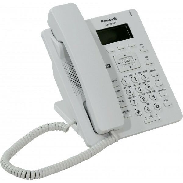 VoIP оборудование: Системный  IP телефон Panasonic KX-HDV100RU White фотографии