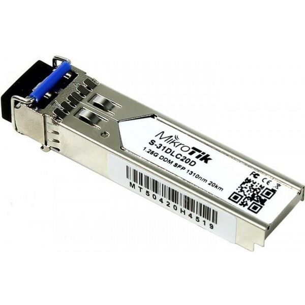 Медиаконвертеры и модули: Модуль SFP Mikrotik S-31DLC20D Duplex, LC, SM фотографии