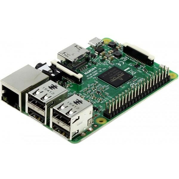 Тонкие клиенты: Микрокомпьютер Raspberry PI3 model B 1Gb WiFi BT 1.2MHz, 1Gb, HDMI, LAN, WiFi, BT, 4xUSB,  microSD, 40xGPIO фотографии