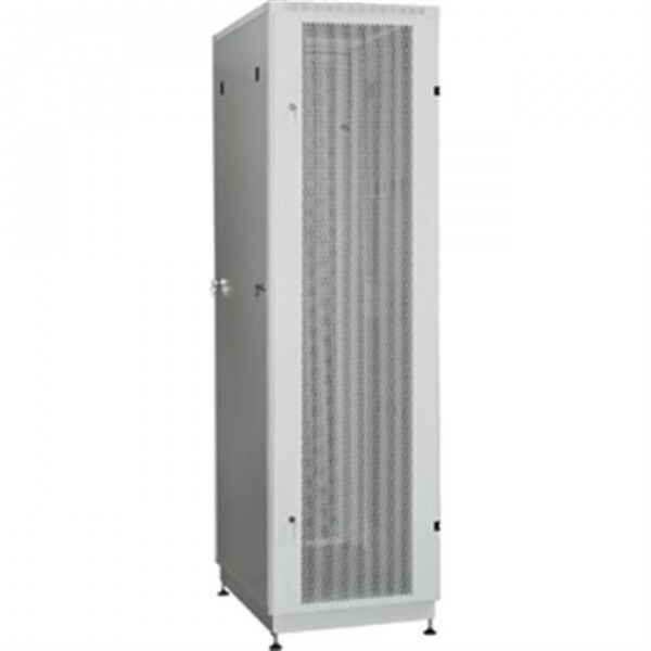 Шкафы и стойки: Шкаф NT PRACTIC 2 MP27-68 G 19" напольный 27U 600*800, дверь перфорированная, серый (3ч) фотографии