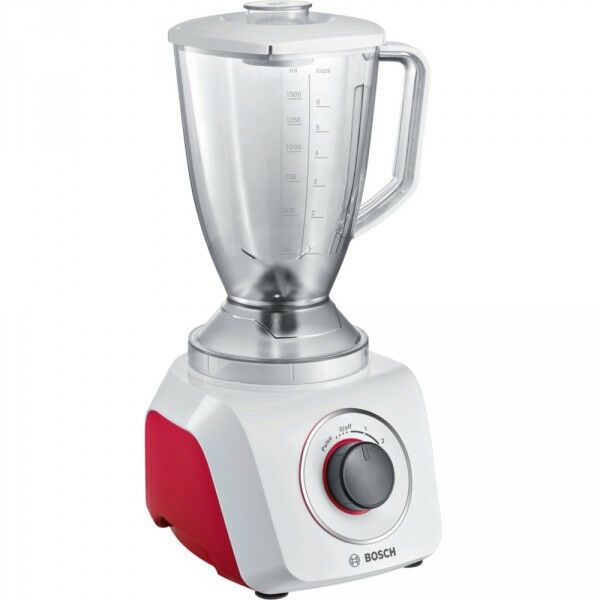 Блендеры: Блендер стационарный BOSCH MMB21P0R 500W, 1.5л, 2 скорости+импульсный режим, колка льда фотографии