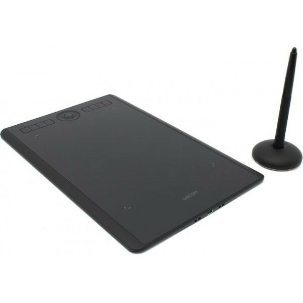 Графические планшеты: Графический планшет Wacom Intuos Pro Medium 8.7"x5.8", 5080 lpi, 8192 уровня, multi-touch, USB, Bluetooth [PTH-660] фотографии