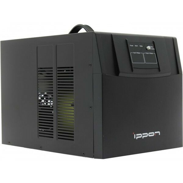 Стабилизаторы напряжения: Стабилизатор Ippon AVR-3000 Black вх.140 ~ 280V, 4 розетки евро.стандарт фотографии