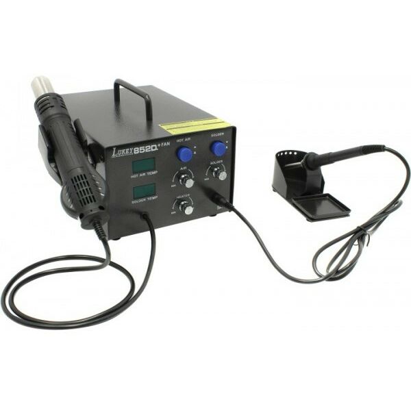 Паяльное оборудование: Станция паяльная  LUKEY-852D+FAN [12-0041-4] фотографии