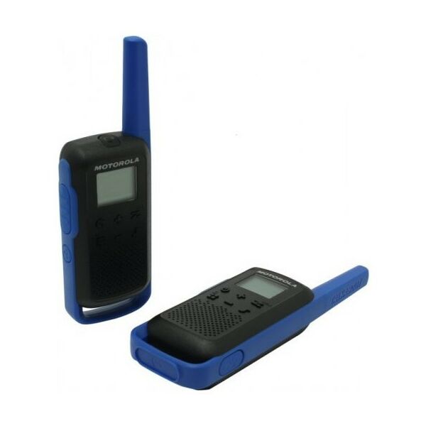 Рации, радиостанции:  Motorola TALKABOUT T62 Blue 2 порт. радиостанции, PMR446, 8 км, 8 каналов, LCD, з/у, NiMH фотографии