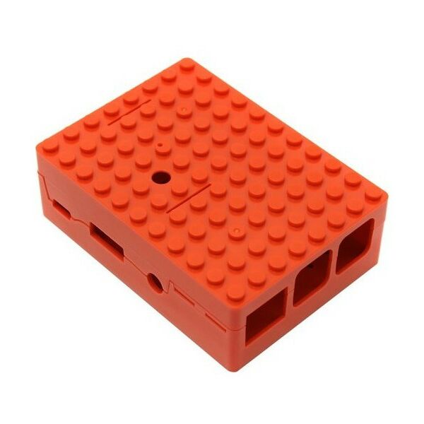 Тонкие клиенты: Корпус ACD RA183 для Raspberry Pi 3 Red ABS Plastic Building Block Case фотографии