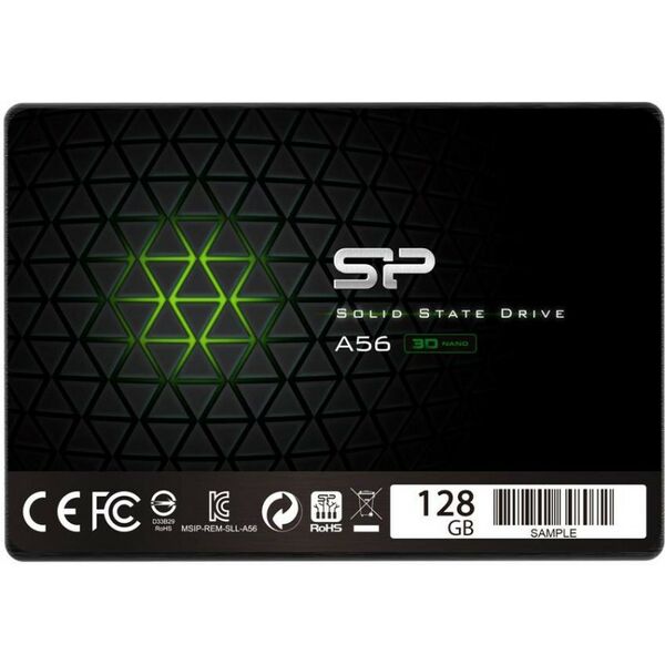 SSD-накопители: Накопитель Silicon Power 128 Gb SATA 6Gb/s 2.5" 3D TLC [SP128GBSS3A56B25] фотографии