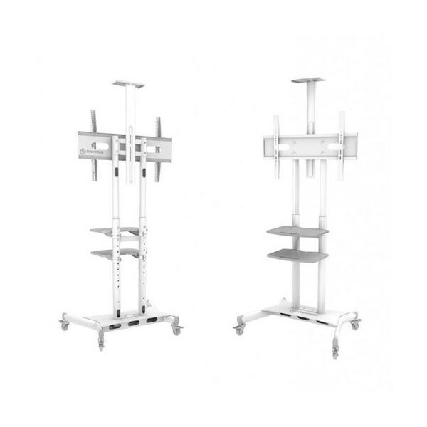 Крепеж для аудио-видео техники: Стойка с кронштейном ONKRON TS1881 White VESA200-800x500, 1350-1650мм, 90.9кг фотографии