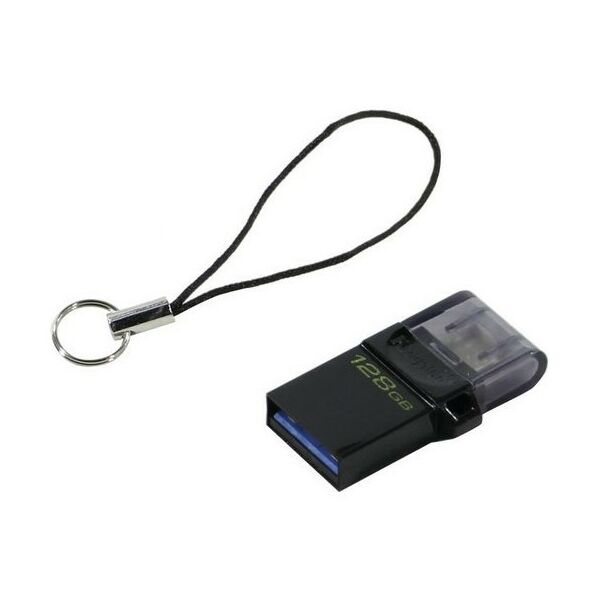 USB флешки: OTG Flash Drive Kingston DataTraveler microDuo3 G2 128Gb USB3.2/USB-C RTL [DTDUO3G2/128GB] фотографии