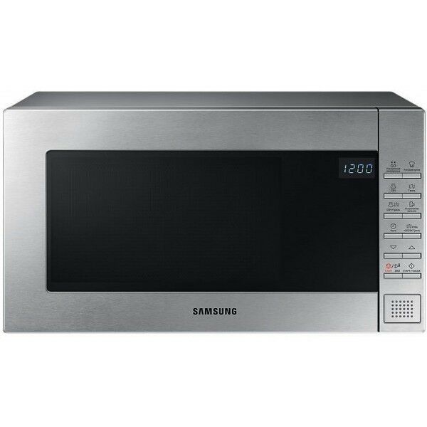 Микроволновые печи: Микроволновая печь Samsung GE88SUT мощность 800 Вт, объем 23 л, электронное управление, цвет серебристый фотографии