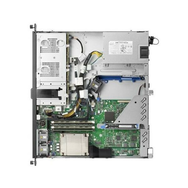 Серверные платформы: Сервер HP ProLiant DL20 Gen10 1x Intel Xeon E-2236 6C 3.4GHz, 1x16GB-U DDR4, S100i/ZM (RAID 0,1,5,10) noHDD (4/6 SFF 2.5" HP), 1x500W (up2), 2x1Gb/s, noDVD, iLO5, Rack1U, 3-3-3 [P17081-B21] фотографии