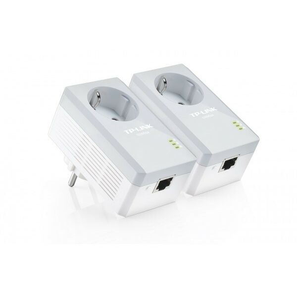Адаптеры PoE, PowerLine: Комплект из 2-х адаптеров Powerline TP-Link TL-PA4010PKIT AV500 Nano Powerline Adapter Kit, 2 адаптера, 1UTP 10/100Mbps, Powerline 500Mbps фотографии
