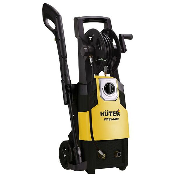 Мойки высокого давления: Мойка Huter W195-ARV 2.5кВт, 195 бар, 420 л/ч, 9.5кг фотографии