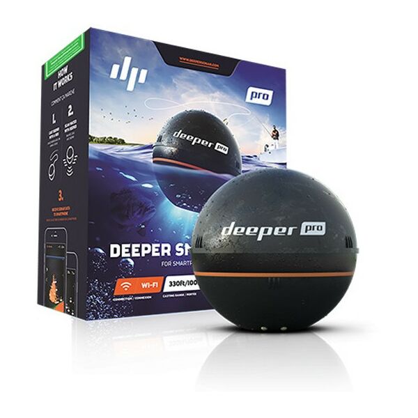 Эхолоты: Беспроводной эхолот Deeper Smart Sonar PRO фотографии