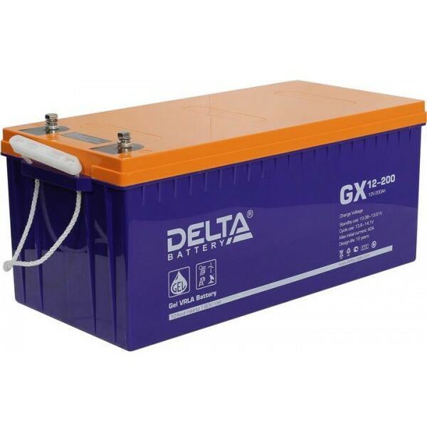 Аккумуляторы для ИБП и охранных систем: Аккумулятор Delta GX 12-200 12V, 200Ah фотографии