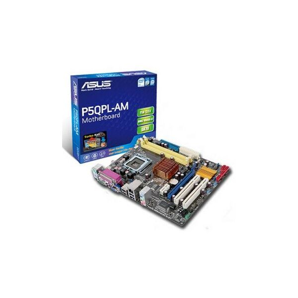 Материнские платы: Материнская плата Asus P5QPL-AM LGA775 G41 PCI-E+SVGA+GbLAN SATA MicroATX 2DDR-II PC2-6400 RTL фотографии