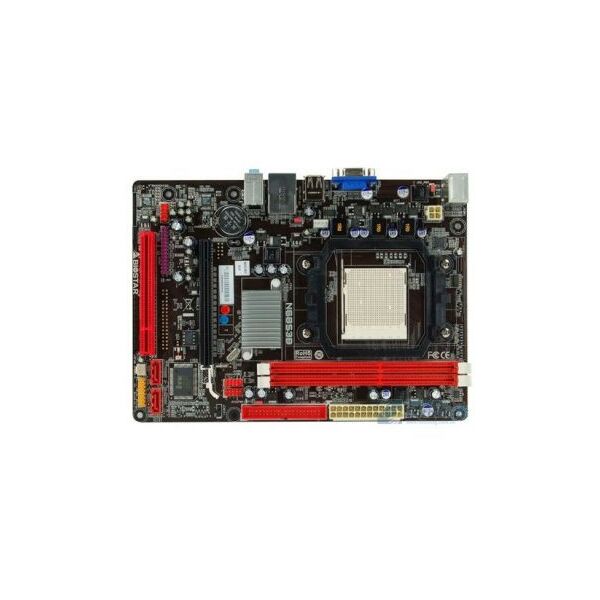Материнские платы: Материнская плата BioStar N68S3B SocketAM3 nForce630a PCI-E+SVGA+LAN SATA MicroATX 2DDR-III RTL фотографии