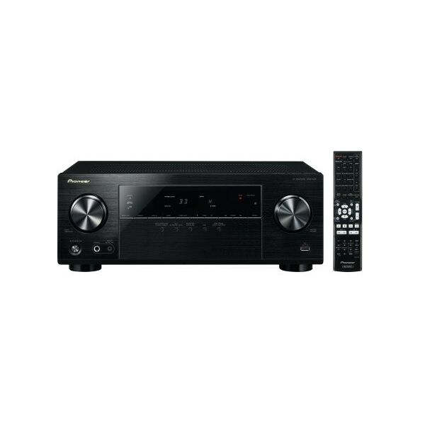 AV ресиверы: Ресивер Pioneer VSX-424-K 5.1 канальный AV ресивер с HDMI 2.0, HD Audio, MCACC настройкой громкоговорителей и функцией Ultra HD 4K Pass Through (Черный) фотографии