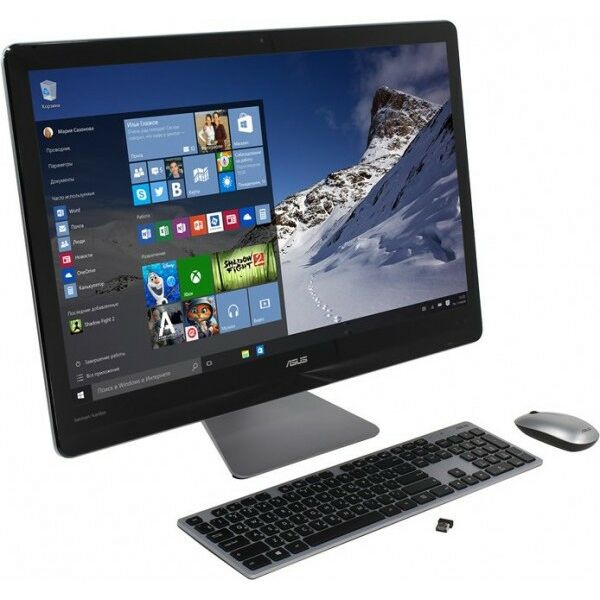 Моноблоки: Моноблок Asus Zen AiO ZN270IEGK i5 7400T/4/1Tb/WiFi/BT/Win 10/27" [90PT01R1-M00490] фотографии