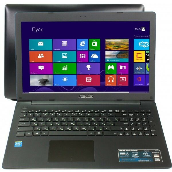 Ноутбуки: Ноутбук Asus F553M Cel N2840/2/500/WiFi/BT/Win 8/15.6" [90NB04X6-M17440] фотографии