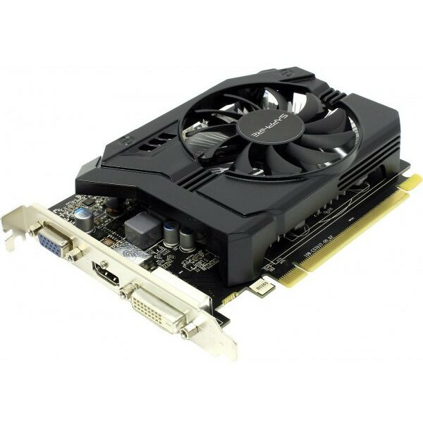 Видеокарты: Видеокарта Sapphire RADEON R7 250 with Boost 2Gb <PCI-E> DDR-5 D-Sub+DVI+HDMI OEM фотографии
