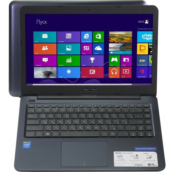 Ноутбуки: Ноутбук Asus E402M Cel N2840/2/500/WiFi/BT/Win 8/14"/1.67 кг [90NL0033-M00300] фотографии