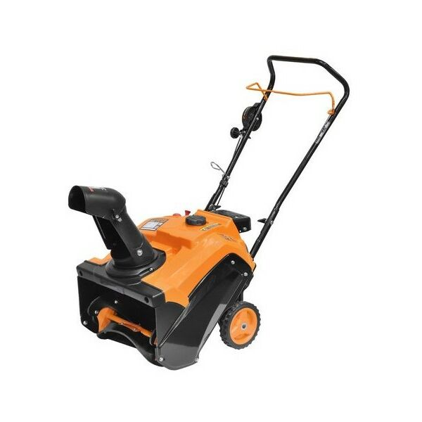 Снегоуборочные, подметальные машины: Снегоуборочник Carver STG-3045 2.2 кВт, 3 л.с., ширина/высота 45/27 см, шнек металл-резина фотографии