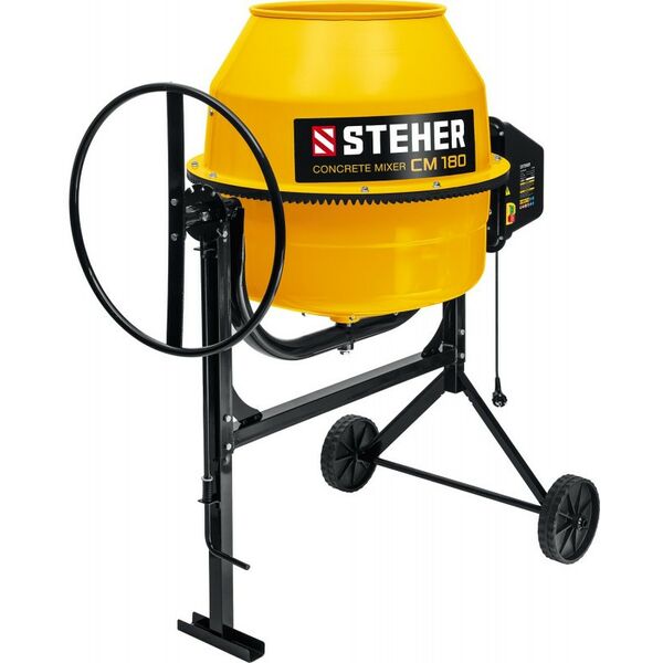 Бетоносмесители: Бетономешалка STEHER CM-180 180 л фотографии