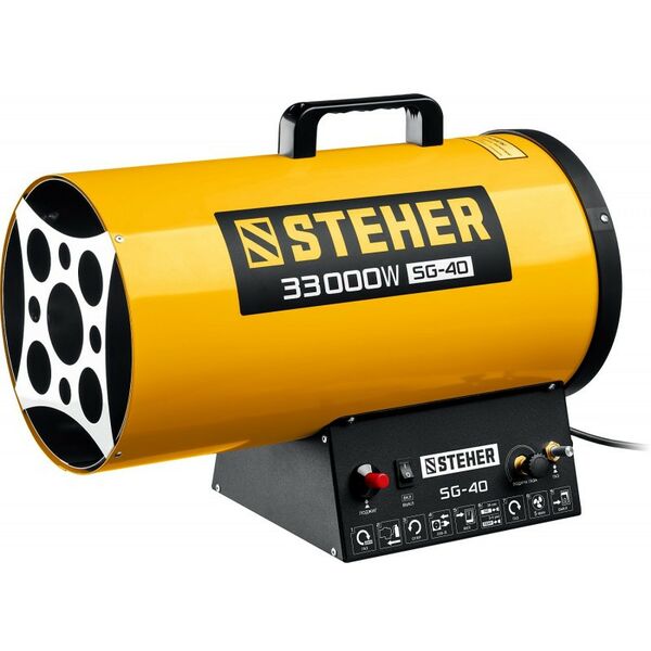 Тепловые пушки: Газовая тепловая пушка STEHER SG-40 33 кВт фотографии