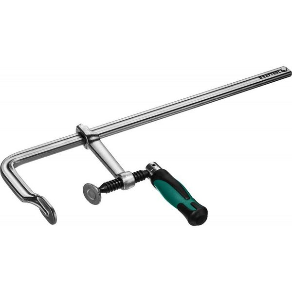 Тиски, струбцины, наковальни, верстаки: Струбцина KRAFTOOL FORGE FF-500/120 тип F 500/120 мм, 750 кгс [32014-120-500] фотографии