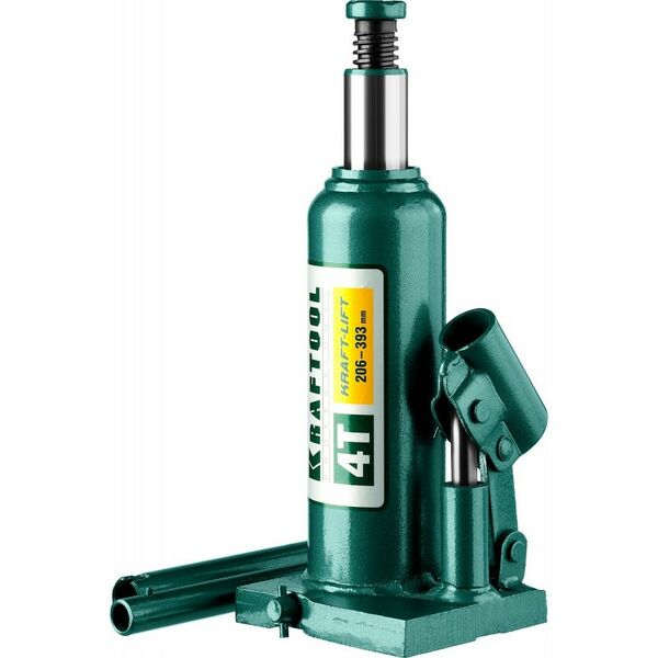 Домкраты: Домкрат бутылочный гидравлический KRAFTOOL KRAFT-LIFT 4т 194-372мм [43462-4_z01] фотографии