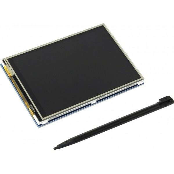 Тонкие клиенты: Монитор ACD Waveshare RA332 3.5" resistive touchscreen IPS LCD screen for Raspberry Pi 3 фотографии