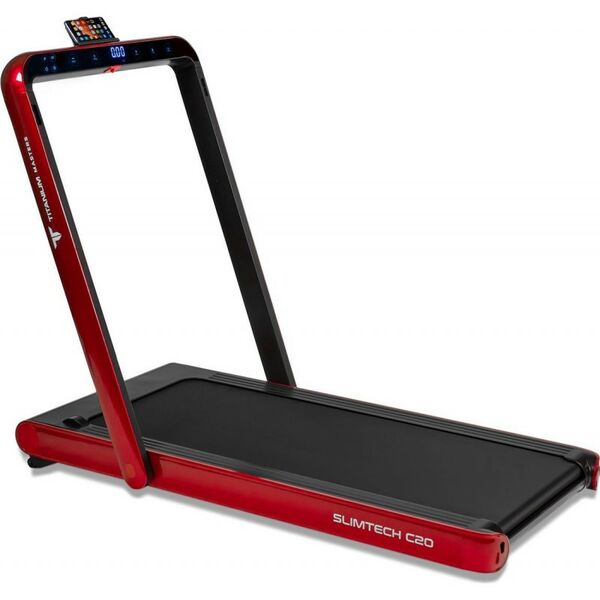 Беговые дорожки: Беговая дорожка Titanium Masters Slimtech C20 красная фотографии