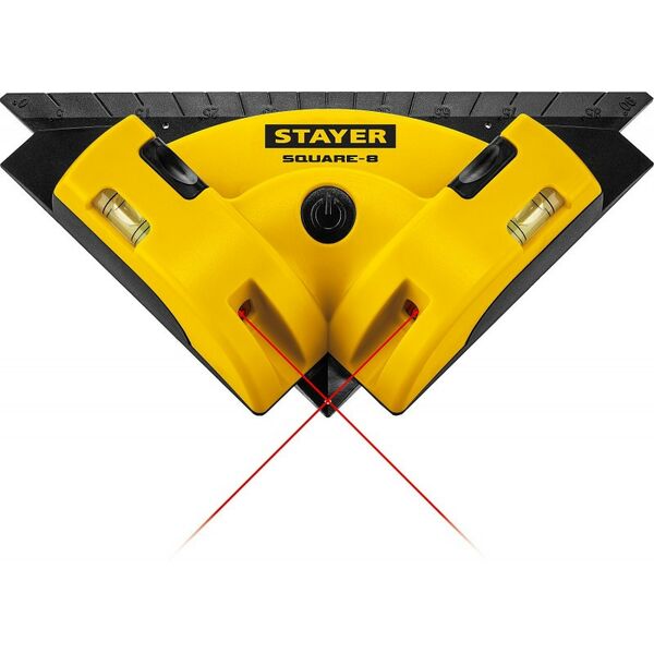 Угломеры, уклономеры: Лазерный угольник для кафеля STAYER Professional 8 м [34928] фотографии