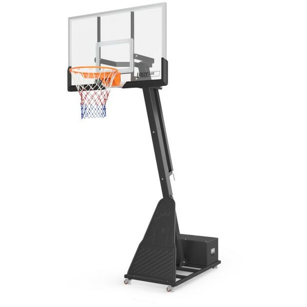 Баскетбол: Баскетбольная стойка UNIX line B-Stand-PC 54"x32" R45 H230-305 см фотографии