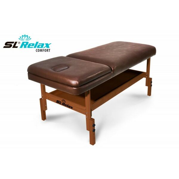 {[ru]:Массажные столы: Массажный стол Start Line Relax Comfort коричневая кожа (№6) [SLR-10
