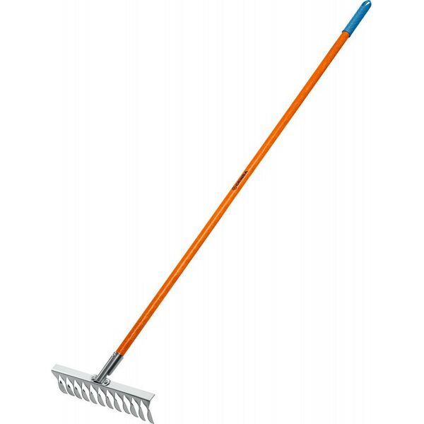Грабли: Садовые грабли GRINDA PROLine PS-12 FIBER 380 х 100 х 1530 мм, 12 витых зубцов, нержавеющая сталь, фибергласовый черенок [39482-12] фотографии