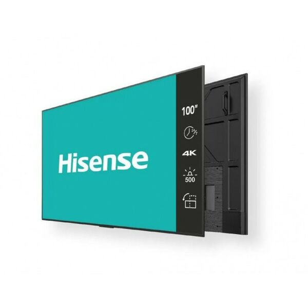 Купить ЖК-панель Hisense 100BM66D 100", 500 нит, 4K, D-LED, 24/7, RAM 2Гб, ROM 16Гб, Android 9.0 в интернет-магазине Irkshop.ru