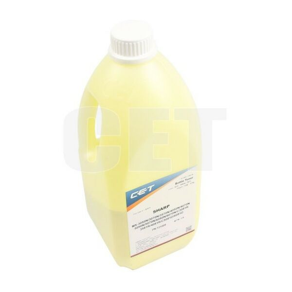 Для Sharp:  Тонер TF9Y + носитель TF9D для SHARP MX-3050N/4050N/5070N/C3081R/C5081D Yellow, 476г, 24000 стр [CET121005] фотографии
