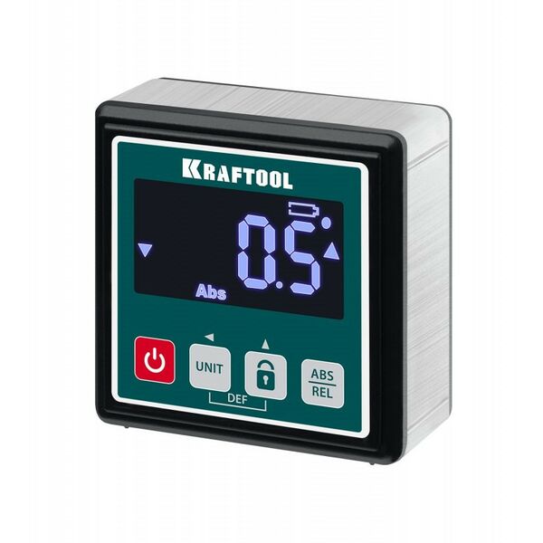 Уровень-уклономер электронный KRAFTOOL KOMPAKT 4 х 90 С точность 0.1 [34687] фотографии