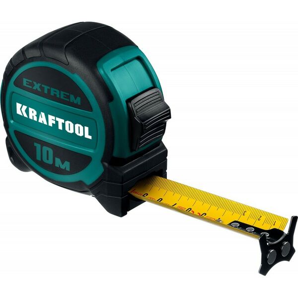 Рулетка со сверх широким полотном KRAFTOOL Extrem 10 м х 32 мм [34127-10] фотографии