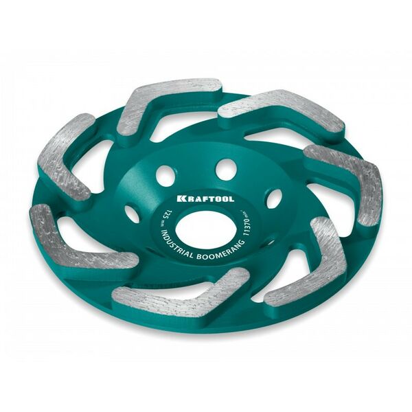 Сегментная алмазная чашка KRAFTOOL INDUSTRIAL Boomerang d 125 мм [33445-125] фотографии